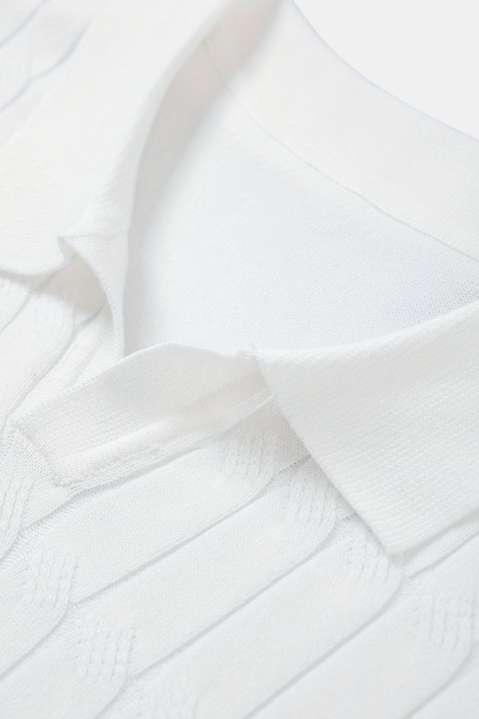 Heren-Polohemd in Wit – Klassiek en Elegant