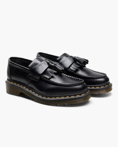 Dylan | Markante herenloafers van leer met kwasten & profielzool