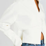 Luxe™ Witte Blouse