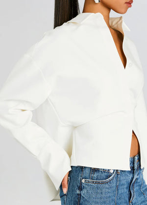 Luxe™ Witte Blouse