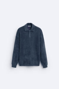 Fleece-Polo Shirt | Zacht, Warm & Stijlvol