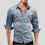 Herman™ Heren Denim Overhemd
