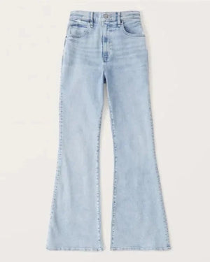 High™ Waist Flared Jeans | Katoen & Elasthaan | Trendy en Comfortabel