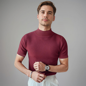 Paolo | Stijlvol Heren Korte Mouwen Shirt
