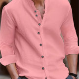 Sam™ Heren Casual Linnen Shirt