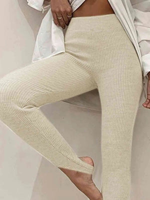 Clara | Geribbelde Mid-Waist-Leggings – Comfort en Stijl voor Elke Dag