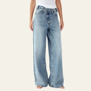 Clara | Loszittende Wijde Jeans
