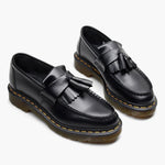Dylan | Markante herenloafers van leer met kwasten & profielzool