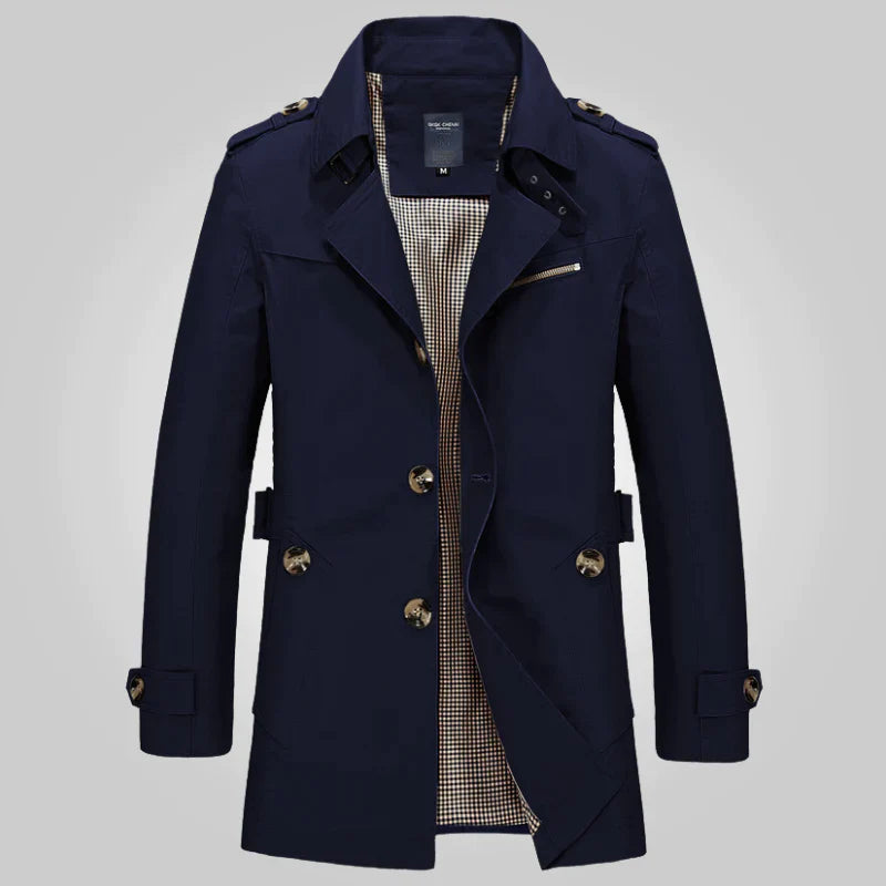 Jesse™ Klassieke Trenchcoat met Tijdloze Stijl