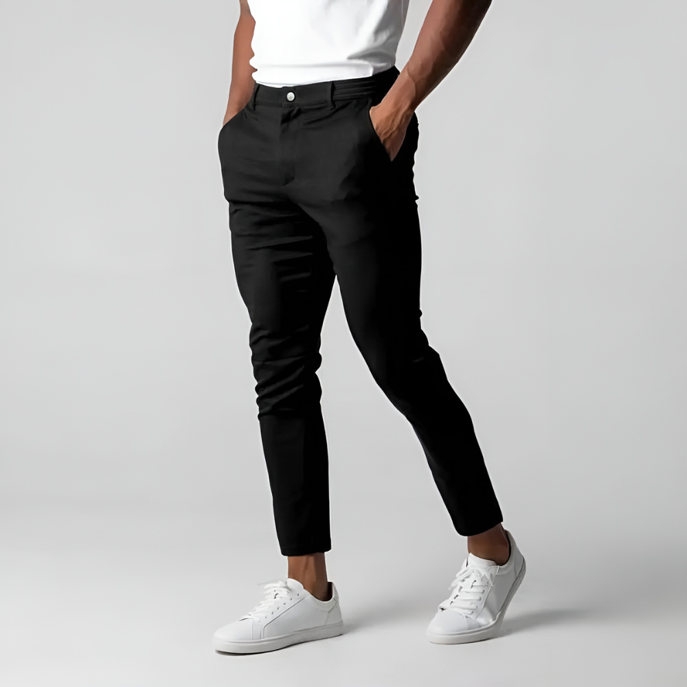 Simon | Business Casual Slim Fit Broeken voor Heren