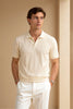 Heren Poloshirt in Beige – Elegant & Tijdloos