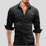Herman™ Heren Denim Overhemd