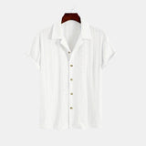 Luchtig Haakshirt met Korte Mouwen