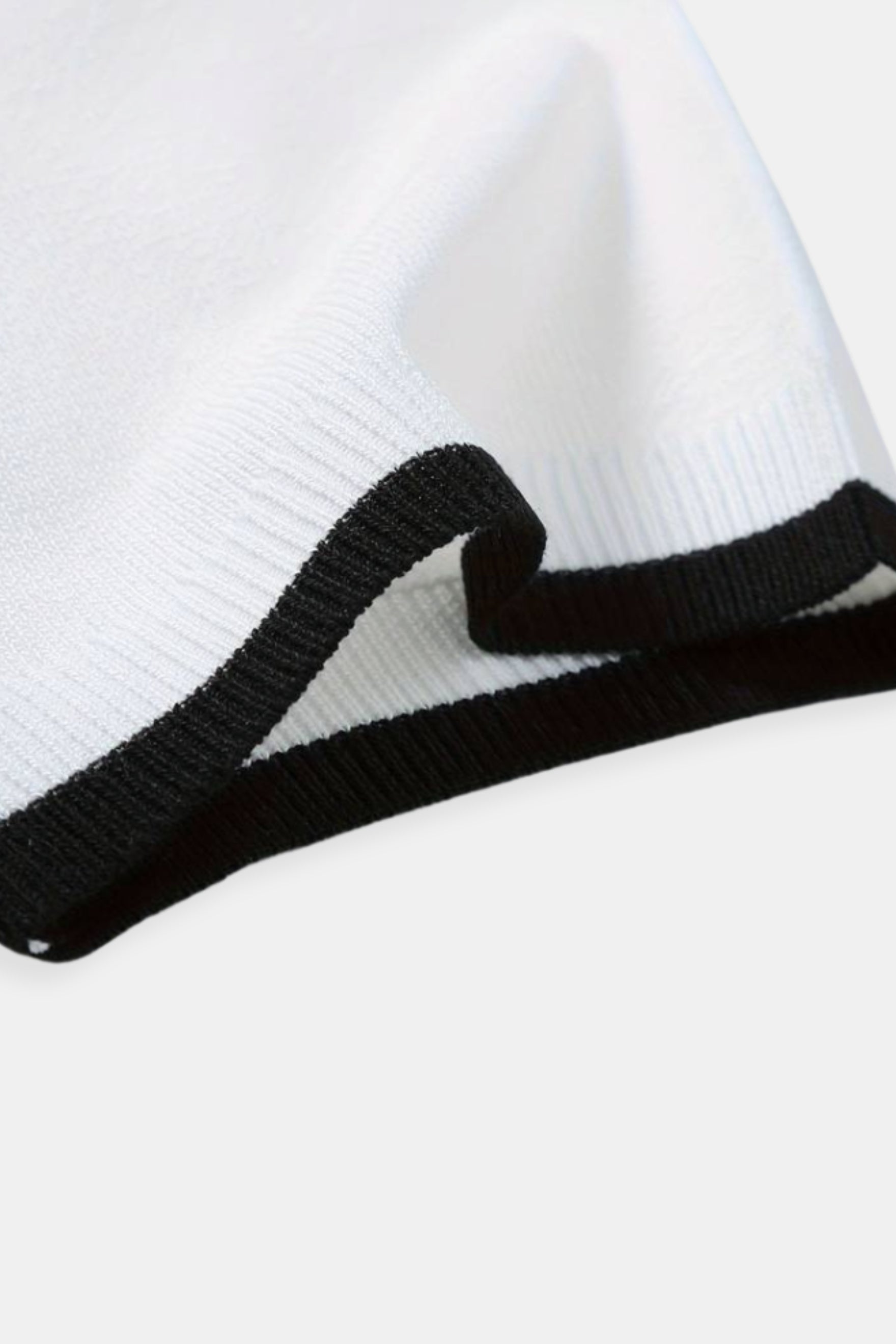 Klassiek Poloshirt met Rits en Contrastdetails
