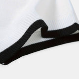Klassiek Poloshirt met Rits en Contrastdetails