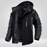 Outdoor Herenjas – Winddicht, Waterdicht & Warm Gevoerd