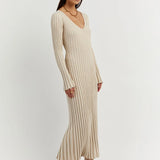 Luna™ V-Neck Midi Dress