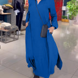 Carlijn™ Elegante Losvallende Maxi Jurk