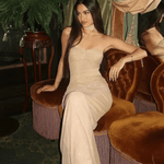 Gisela | Glamoureuze Glanzende Transparante Avondjurk – Verleidelijk Elegantie