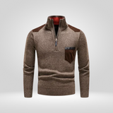 Heren Gebreide Trui – Zachte Winter Pullover met Comfortabele Pasvorm