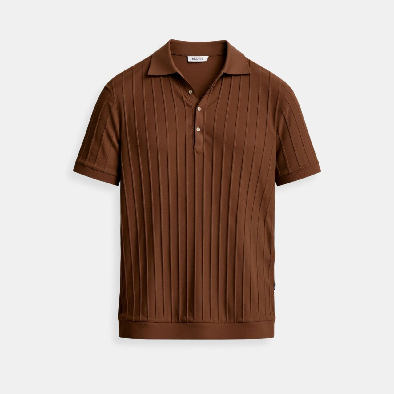 Elegante heren polo in het wit – Minimalistisch en tijdloos