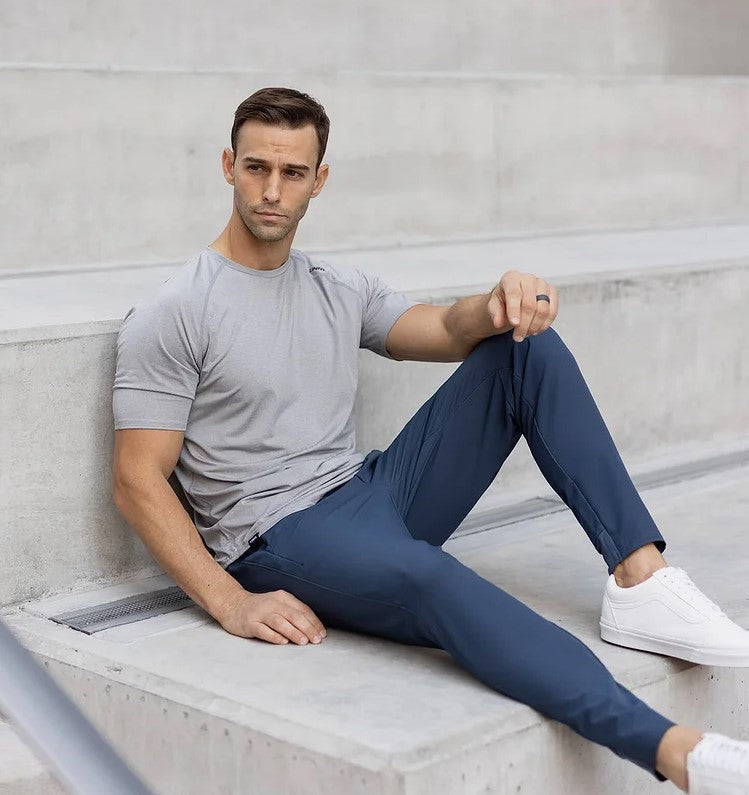 Laurits | Stretch-Broek - Broeken