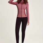 Elisa | Naadloze Sportjacke met Rits
