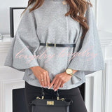 Gemma™ Elegante Cape-Stijl Top voor Dames