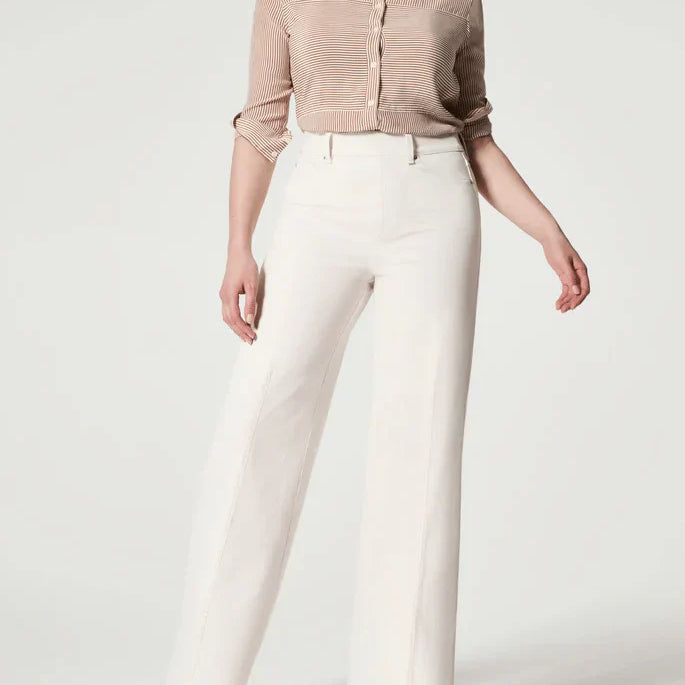 High™ Waist Wijde Broek | Denim & Effen | Stijlvol en Comfortabel