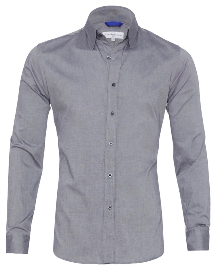 Oxford™ Stretch Zip Shirt