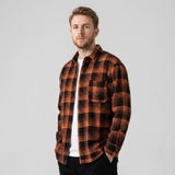 Heren Geruit Overshirt met Knoopsluiting