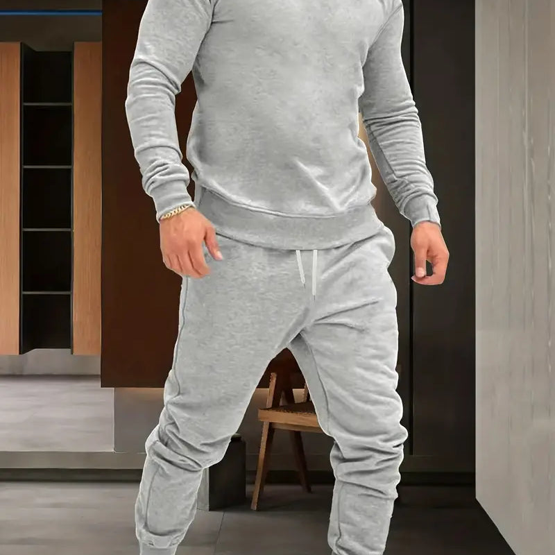 Heren Joggingpak - Tijdloos Design - Hoogwaardige Materialen - Casual en Sportief