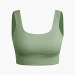 Elaine | Naadloos Sportset met Crop-Top & Yoga Shorts