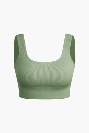 Elaine | Naadloos Sportset met Crop-Top & Yoga Shorts