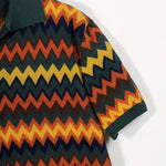 Retro-Trui met Zigzagpatroon