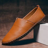 Heren Instappers Leer Comfort Casual Stijl