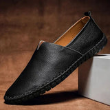 Heren Instappers Leer Comfort Casual Stijl