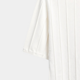 Geribbeld T-shirt met Ronde Hals en Comfort Pasvorm
