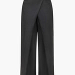 Elena | Elegante Hoge Taille Broek met Wikkeldetail