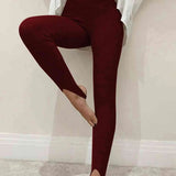 Clara | Geribbelde Mid-Waist-Leggings – Comfort en Stijl voor Elke Dag