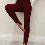 Clara | Geribbelde Mid-Waist-Leggings – Comfort en Stijl voor Elke Dag