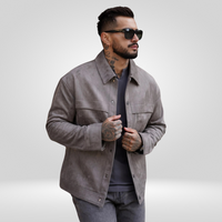 Metro Modern utility-jack in suède-look