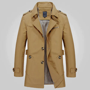 Klassieke™ Trenchcoat met Tijdloze Stijl