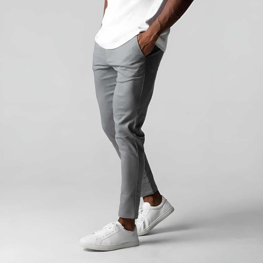 Simon | Business Casual Slim Fit Broeken voor Heren