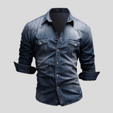 Herman™ Heren Denim Overhemd