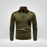 Heren Gebreide Trui – Zachte Winter Pullover met Comfortabele Pasvorm