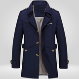 Heren Trenchcoat – Elegante Bescherming voor Veranderlijk Weer