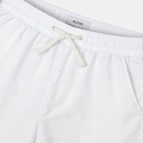 Luca | Witte heren joggingbroek met koord