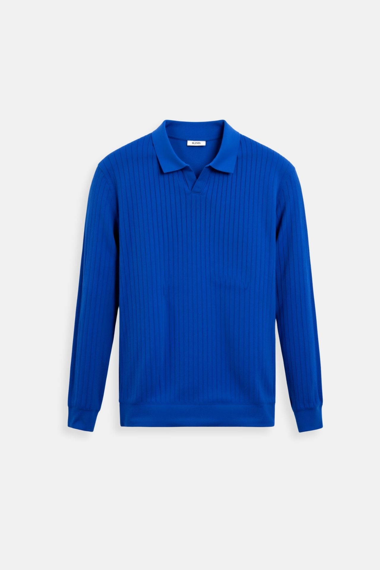 Minimalistisch Gebreid Poloshirt | Elegantie & Comfort in Perfectie