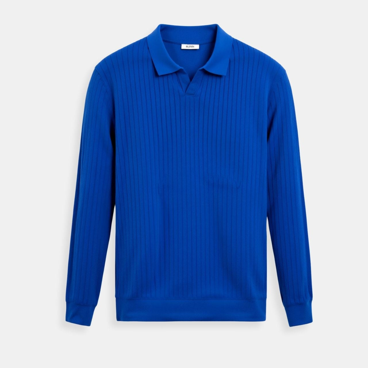 Minimalistisch Gebreid Poloshirt | Elegantie & Comfort in Perfectie